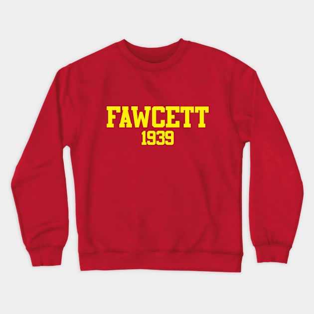 Fawcett 1939 Crewneck Sweatshirt by GloopTrekker